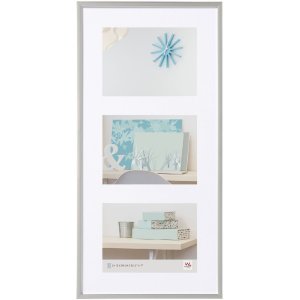 Gallery frame - silver 3x 13x18 cm New Lifestyle