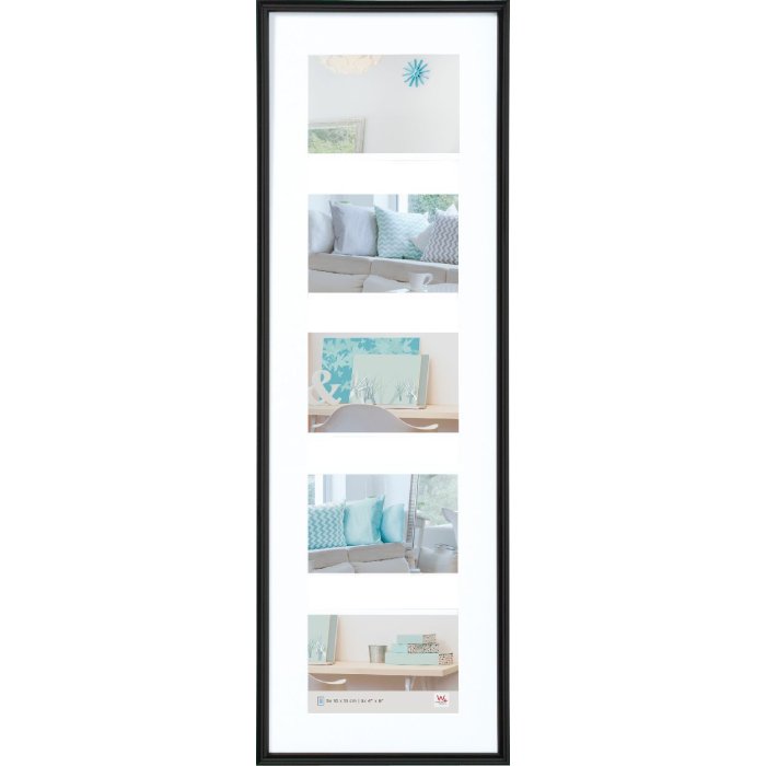 Gallery frame  New Lifestyle - 5x 10x15 cm black