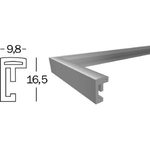 Picture gallery frame New Lifestyle - steel 5x 10x15 cm