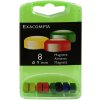 Magnets Ø 9 mm Assorted Colors 8 pieces