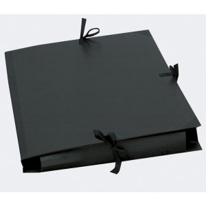 portfolio KRAFT black in 32x45 cm