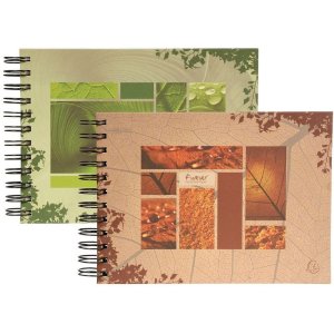 Exacompta spiral album Forever Rain 23x16 cm 50 white pages