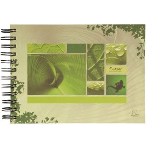 Exacompta spiral album Forever Rain 23x16 cm 50 white pages