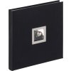 Walther Photo album BLACK WHITE black 30x30 cm 50 black sides