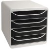 Big-Box Classic light gray - black Drawer