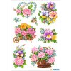 Stickers "Colourful flowerpots"  - DECOR