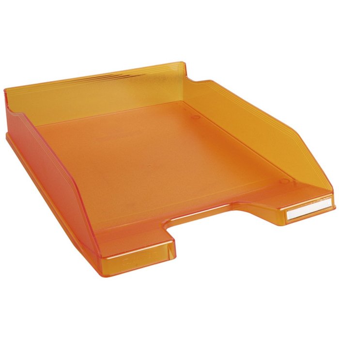 Letter tray Combo 2 Classic orange transparent