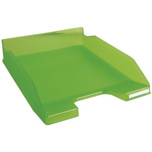 Letter tray Combo 2 Classic apple green transparent