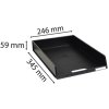 Letter tray C4 PLUS Classic Black