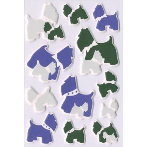 Stickers "Dogs", self adhesive - MAGIC