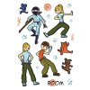 Stickers "Martial Arts", self adhesive - MAGIC