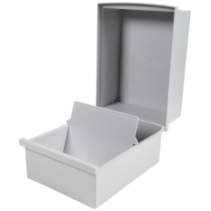 Index card box for 500 index cards A6 K light gray