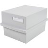 Index card box for 500 index cards A6 K light gray