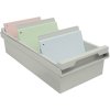 Index card box for 500 index cards A6 K light gray