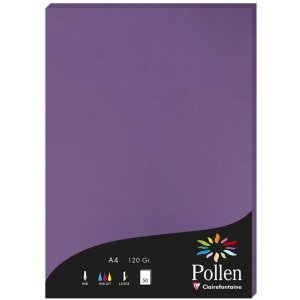 A4 Pollen Paper 120g 50 sheets purple