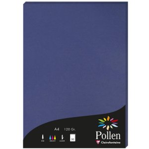 A4 pollen paper 120g 50 sheets royal blue