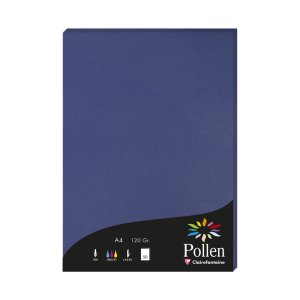 A4 pollen paper 120g 50 sheets royal blue