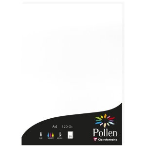 A4 pollen paper 120g 50 sheets white