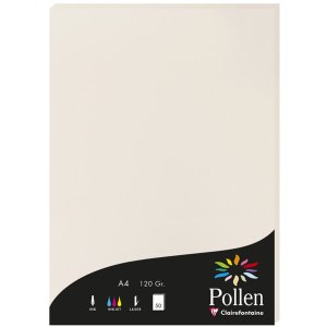 A4 pollen paper 120g 50 sheets light gray