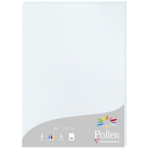 Paper A4 pollen 210g blue 25 sheets