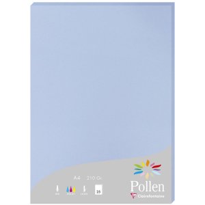 Paper A4 pollen 210g lavender blue 25 sheets