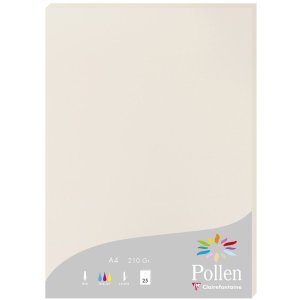 Paper A4 pollen 210g gray 25 sheets