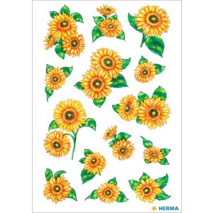 Stickers "Sunflowers" DECOR, self adhesive