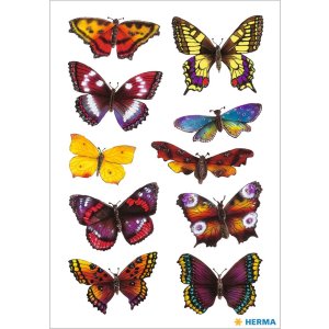 Stickers "Colourful Butterflies" DECOR, self...