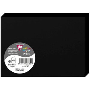 Card C6 Double 210g black