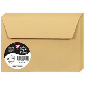 Envelope c6 pollen 120g caramel