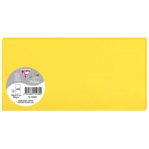 Pack 25 cards pollen, dl 106x213mm, 210g sonne