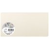 Pack 25 cards pollen, DL 106x213mm, 210g mother of pearl ivory