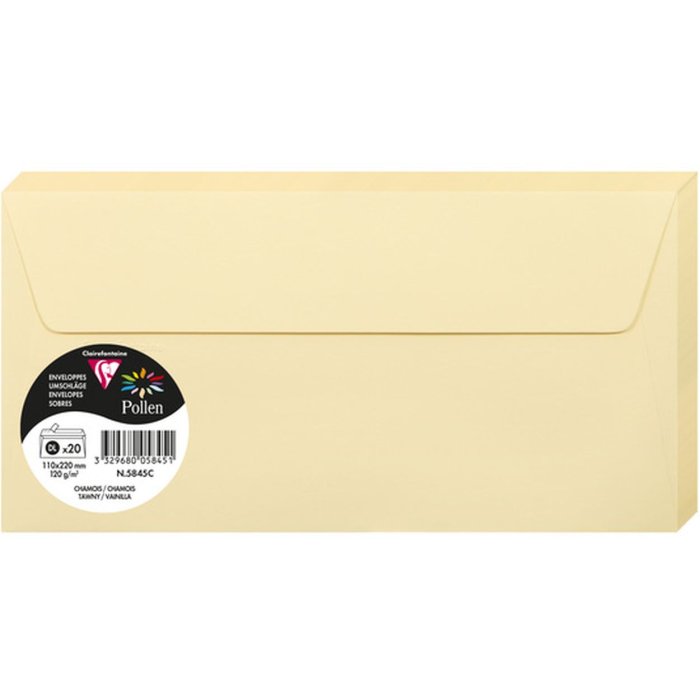 Envelope dl pollen 120g chamois