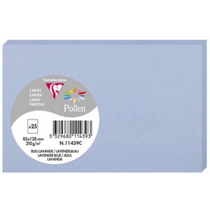 Card pollen 82x128 lavender blue