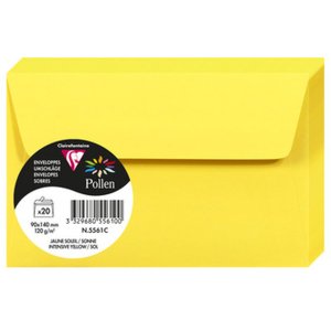 20 envelope pollen 90x140 mm sonne 120g