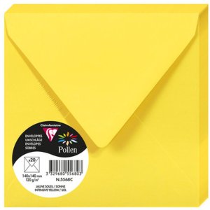 20 envelope pollen 140x140 mm sonne 120g