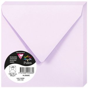 20 envelope pollen 140x140 mm ieder 120g