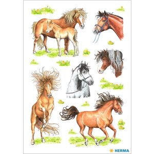 Stickers HORSES - self adhesive, DECOR