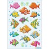 Colourful stickers "Tropical Fish" - self adhesive, DECOR