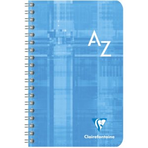 Register book 11x17cm, 50 sheets, 90g, checkered