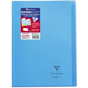 Koverbook PP Clairefontaine, A4, 48 sheets, 90g, checkered