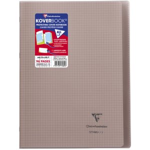 Koverbook PP Clairefontaine, A4, 48 sheets, 90g, checkered