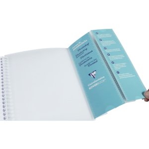 Koverbook vocabulary book Clairefontaine, 11x17cm, 50 sheets