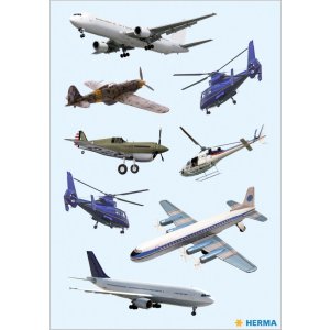 HERMA decorative labels "Airplanes &...