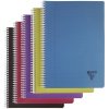 Spiral notebook A4 PP Linicolor 90 sheets, 90g, lined with border