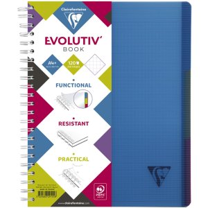 Evolutiv Book a4+ squared 120 sheets