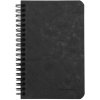 Spiral booklet Age Bag, 11x17cm, 60 sheets, 90g, lined black