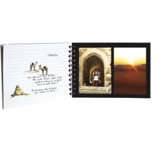 Travel album Age Bag DIN A4 landscape brown