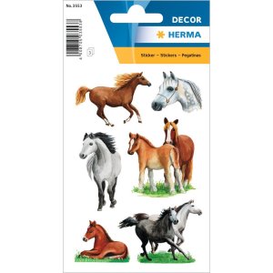 decorative labels "Horses II" - DECOR