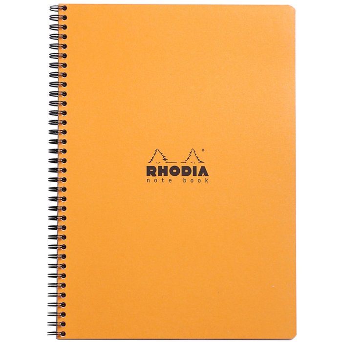 Rhodia notepad double spiral A4 lined